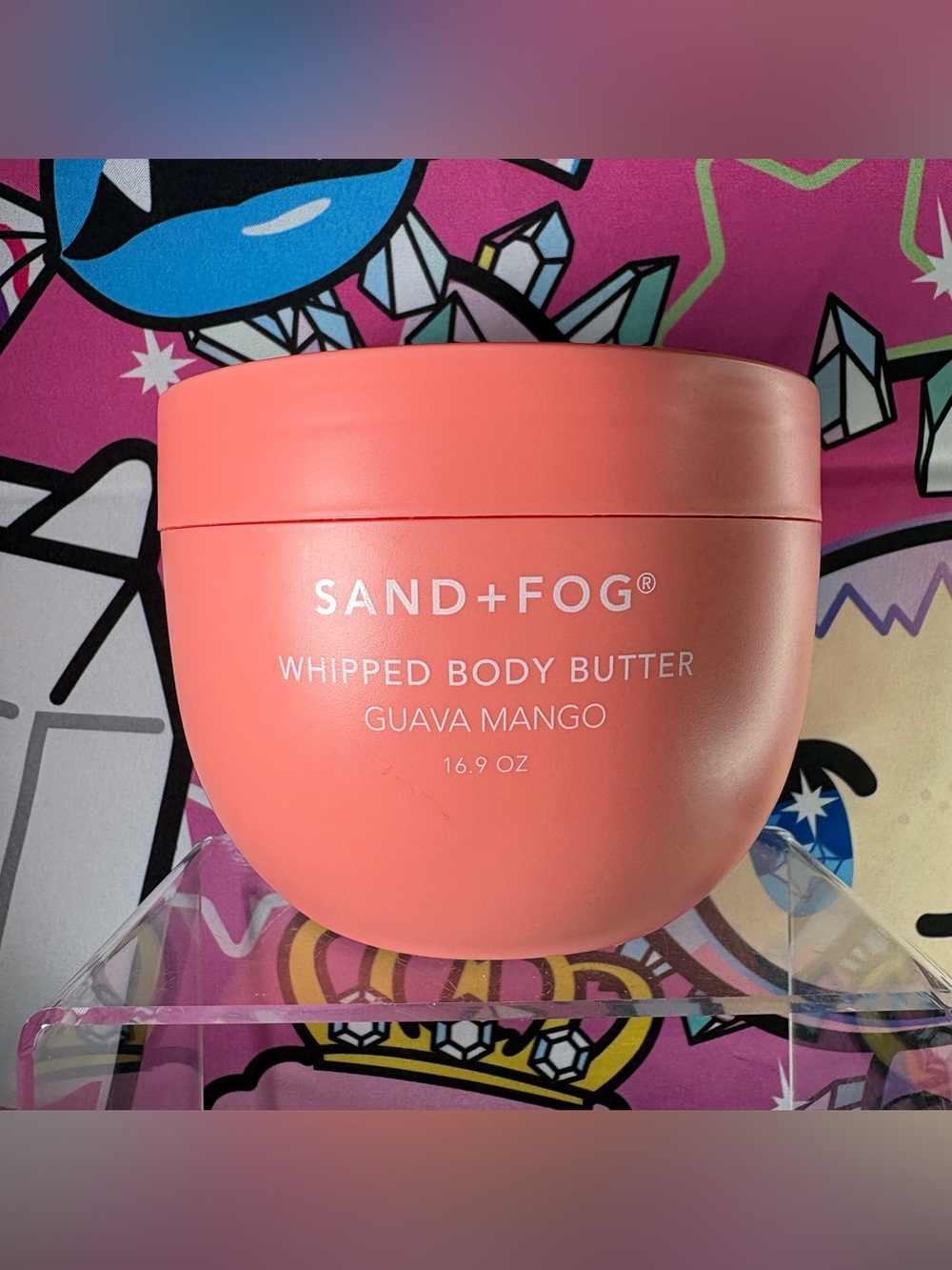 Sand+Fog “Guava Mango” Whipped Body Butter 16.9oz Full Size